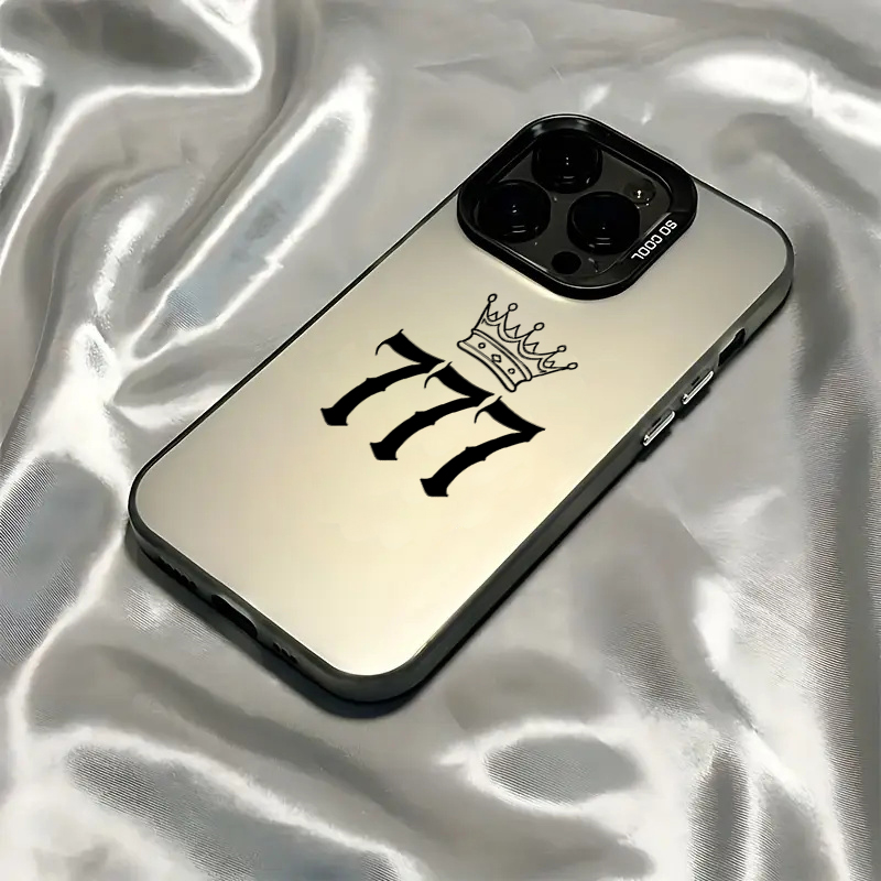 Phone Cases Vogue - غطاء هاتف فاخر بتصميم التاج والرقم