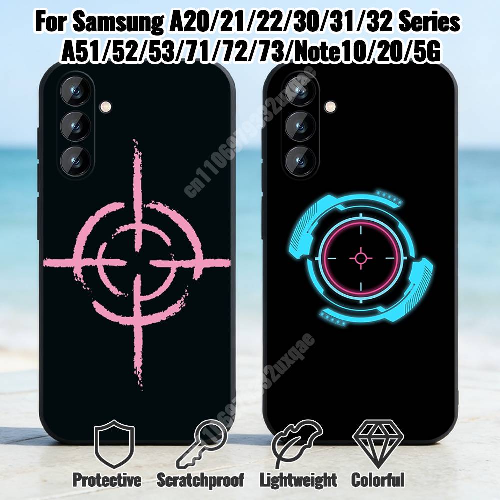 Phone Cases Target - جراب هاتف بتصميم شبكة تصويب بندقية