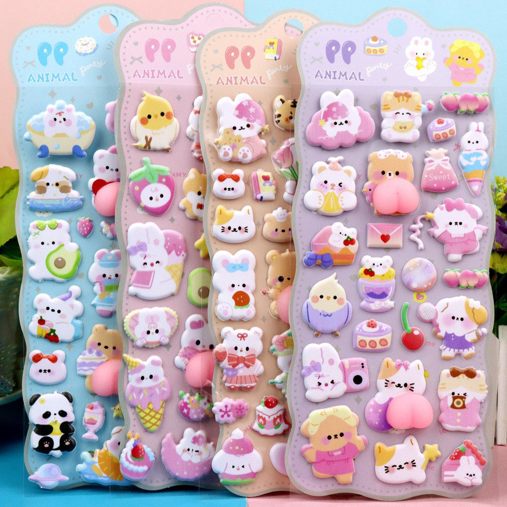 Phone Cases Kids - 2/4 قطع ثلاثية الأبعاد لينة لطيف