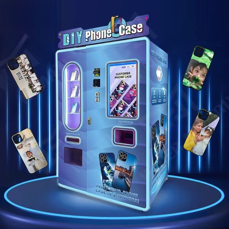 Phone Cases Vending Machine - تخصيص تقنية الأشعة فوق البنفسجية الذكية