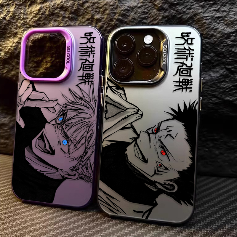 Phone Cases Jujutsu Kaisen - غطاء هاتف مطفي بتصميم جوجو ساتورو