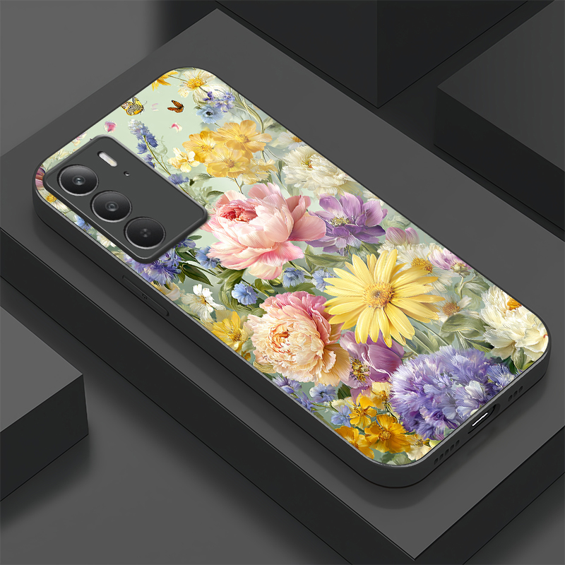 Phone Cases Realme - حافظة هاتف من الزجاج المقسى لهاتف