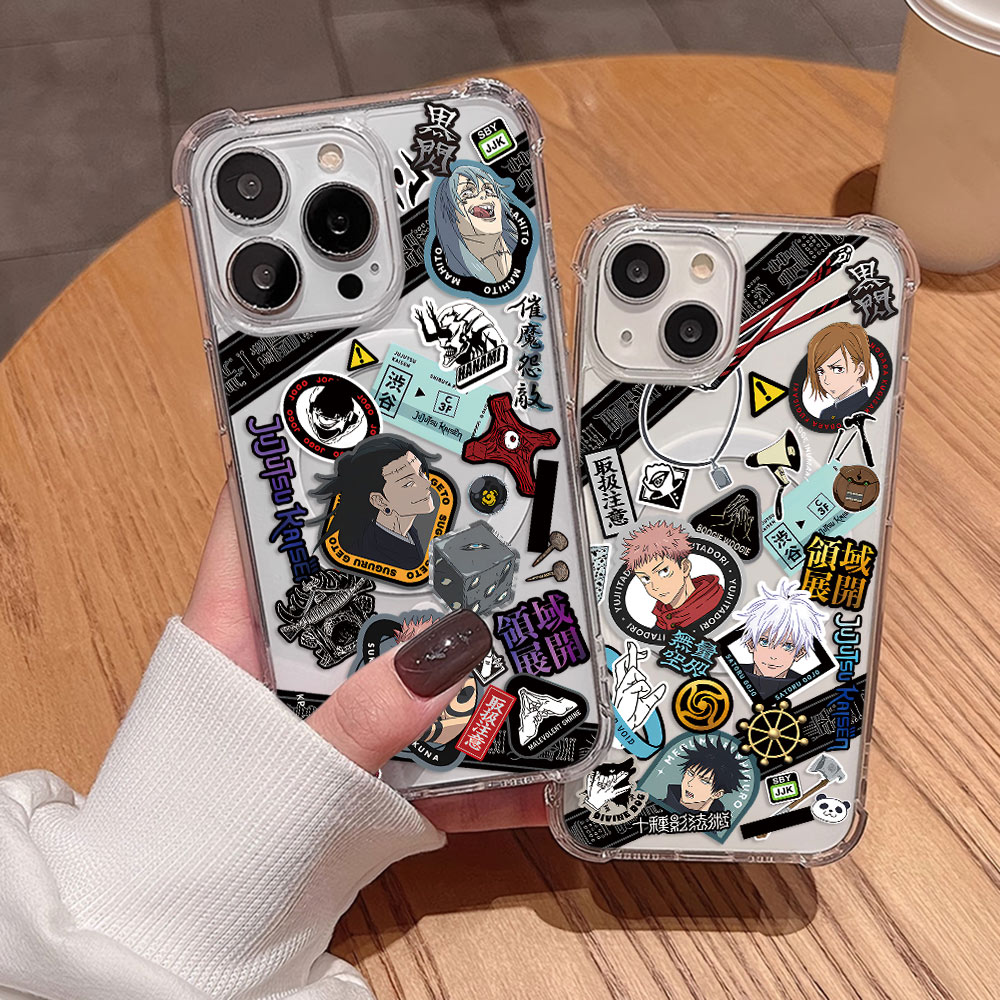 Phone Cases Jujutsu Kaisen - غطاء هاتف مغناطيسي من Jujutsu Kaisen