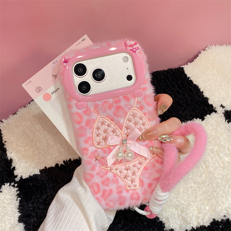 Phone Cases Apple - جراب هاتف فاخر بنمط بيكيني بطبعة