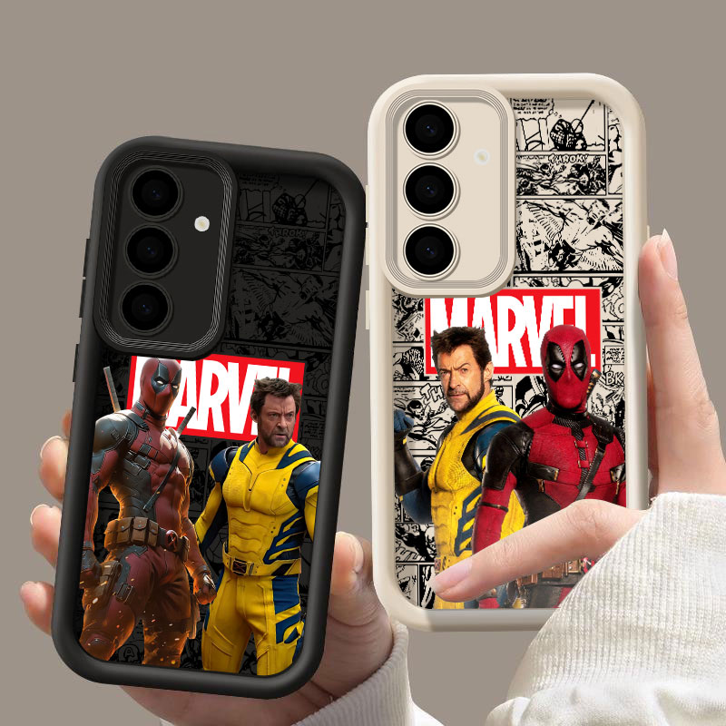 Phone Cases Galaxy S23 - جرابات مارفل ديدبول وولفرين لهواتف سامسونج