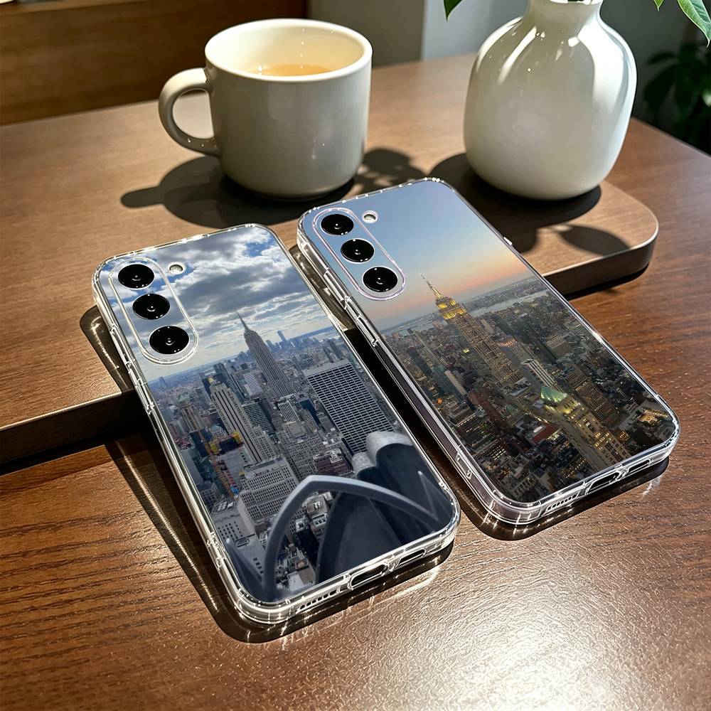 Phone Cases York - حافظة هاتف نيويورك سيتي شفافة من