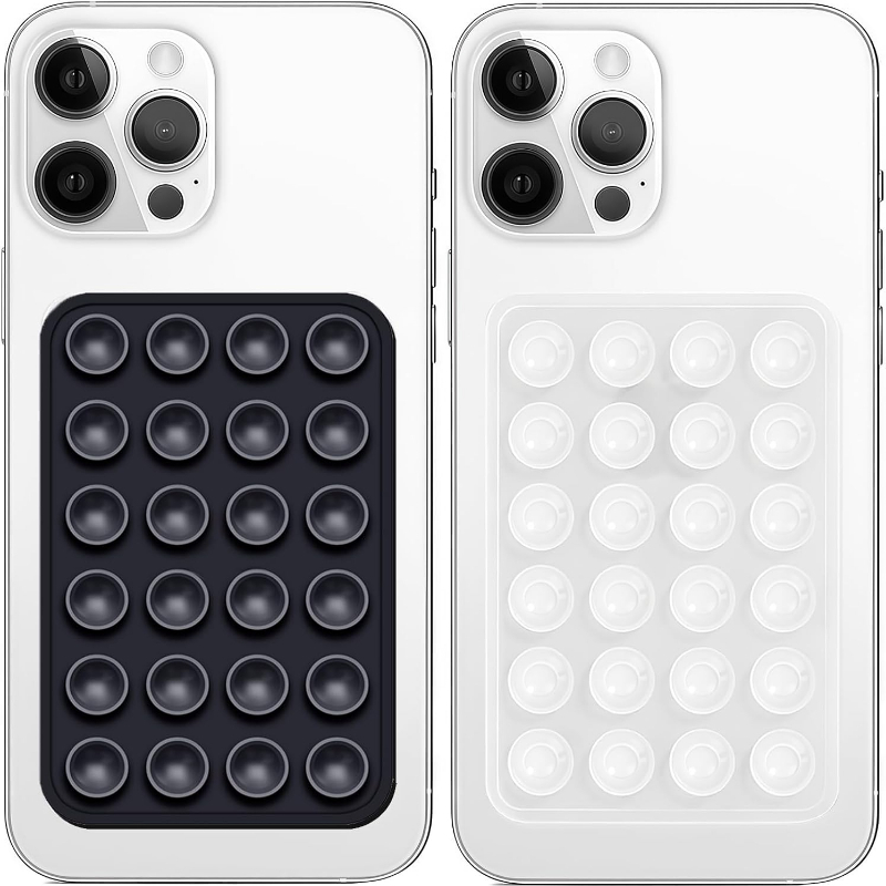 Phone Cases Apple - حامل هاتف سيليكون لاصق متعدد الوظائف،