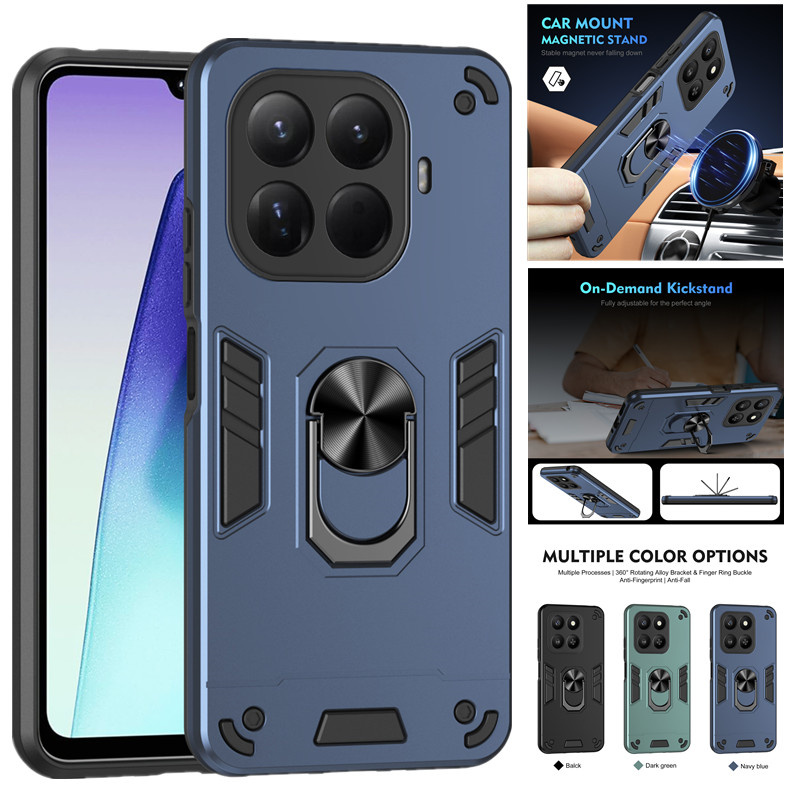 Rugged Armor Case - حافظة عسكرية مضادة للصدمات لهاتف شاومي