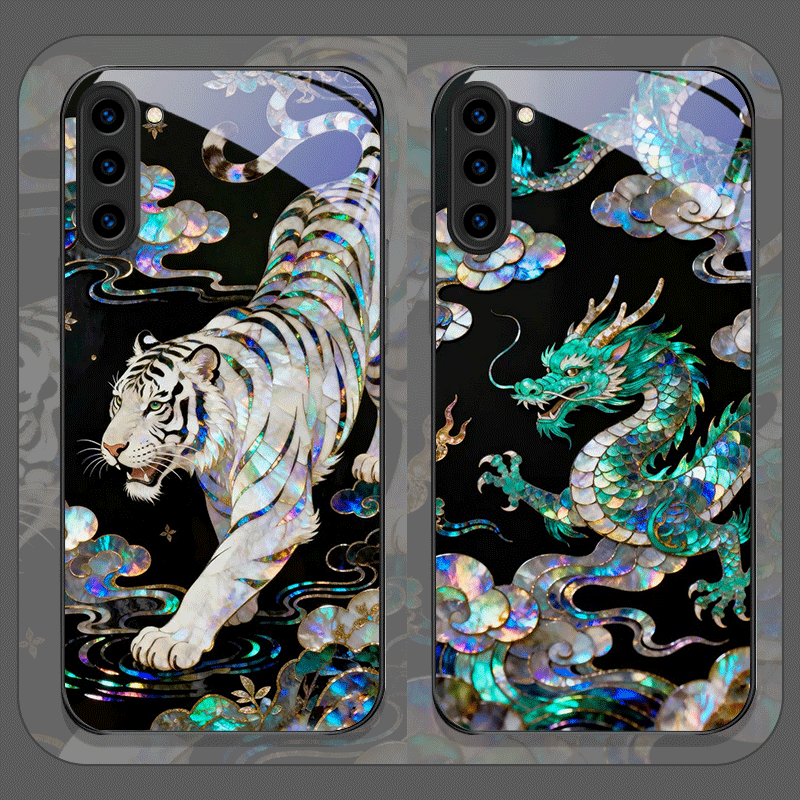 Phone Cases Galaxy S23 - غطاء هاتف أنيق من الزجاج المقوى
