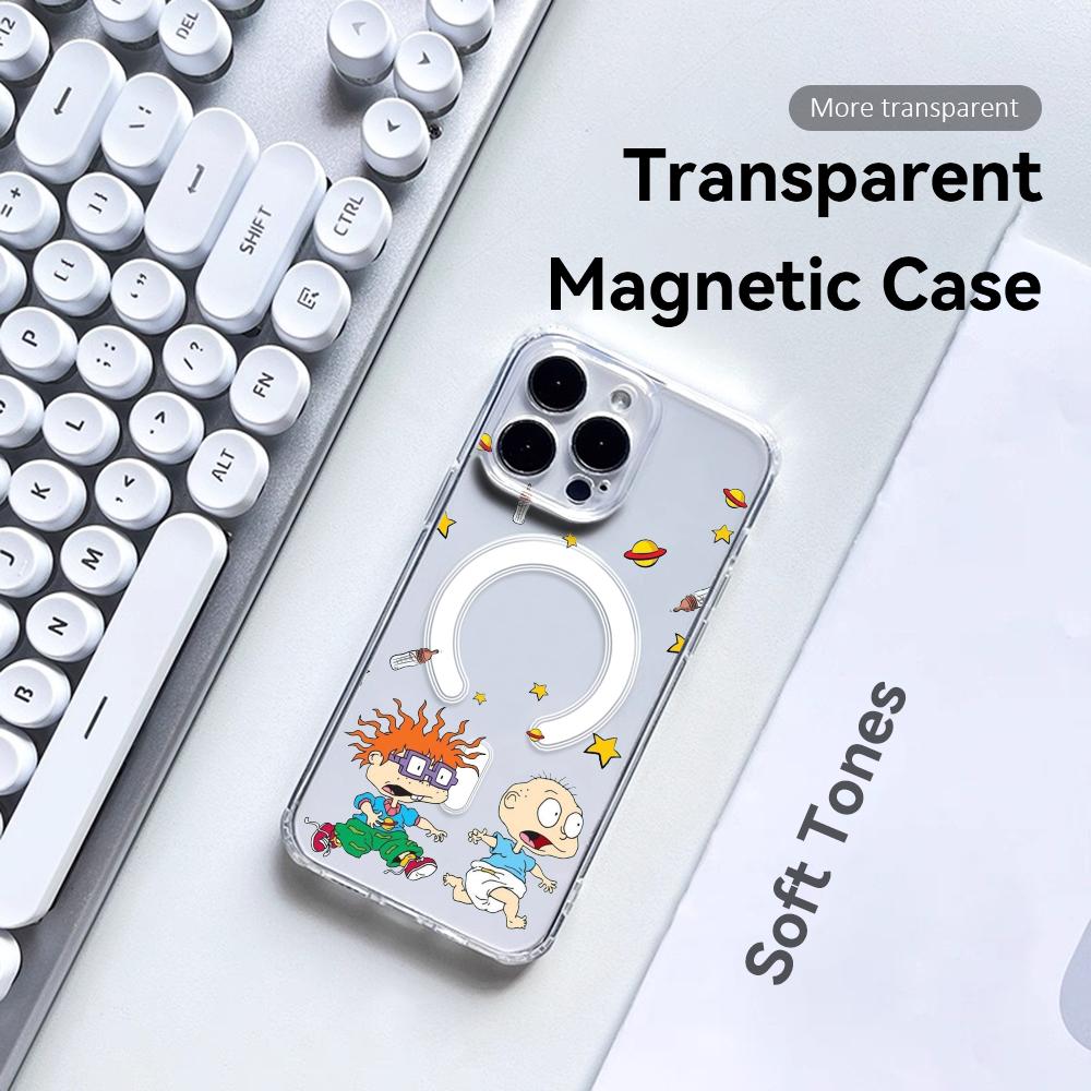 Phone Cases Apple - جراب هاتف أنمي R-Rugrats r-Rugratg شفاف