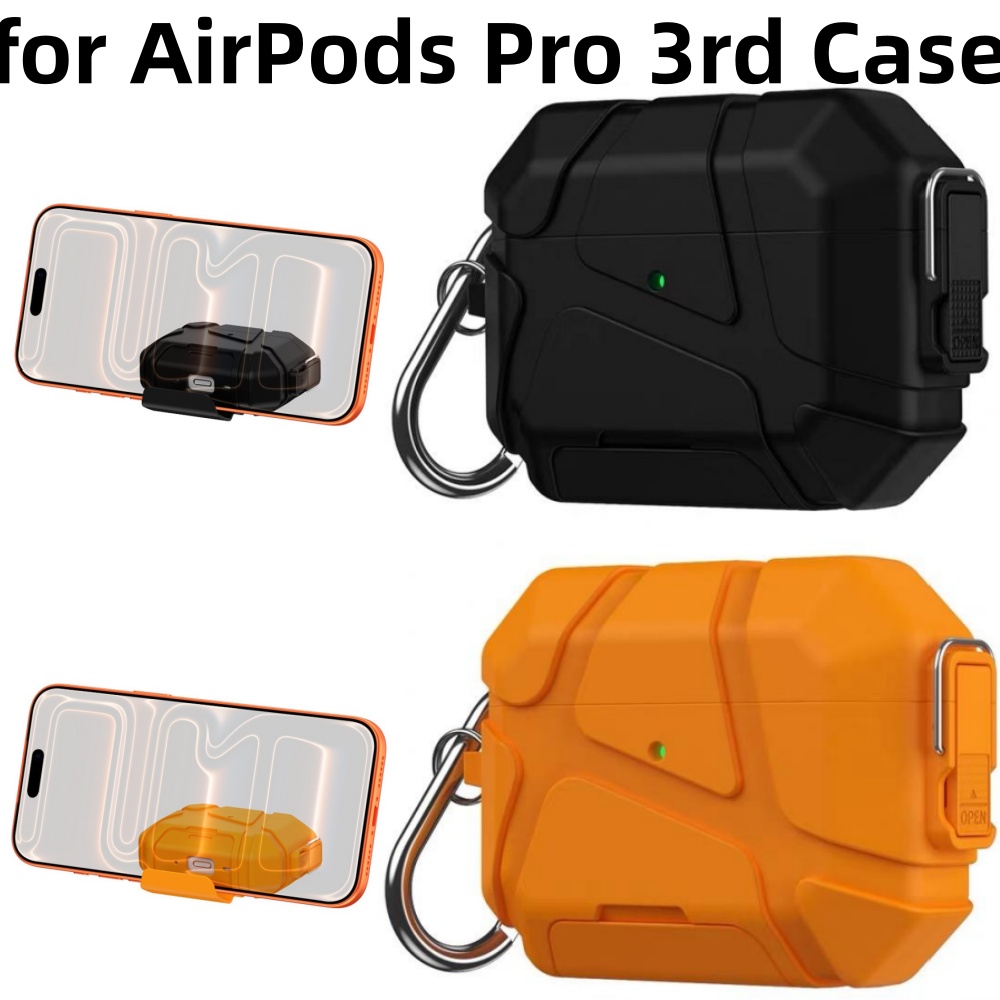 Rugged Armor Case - حافظة سماعات أذن مقاومة للصدمات بتصميم