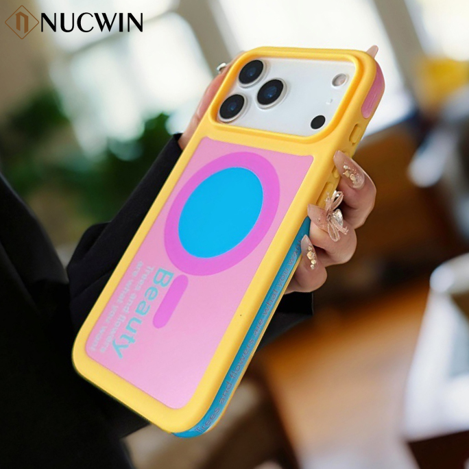 Phone Cases Vogue - حافظة مغناطيسية عصرية مبتكرة اللون لهاتف