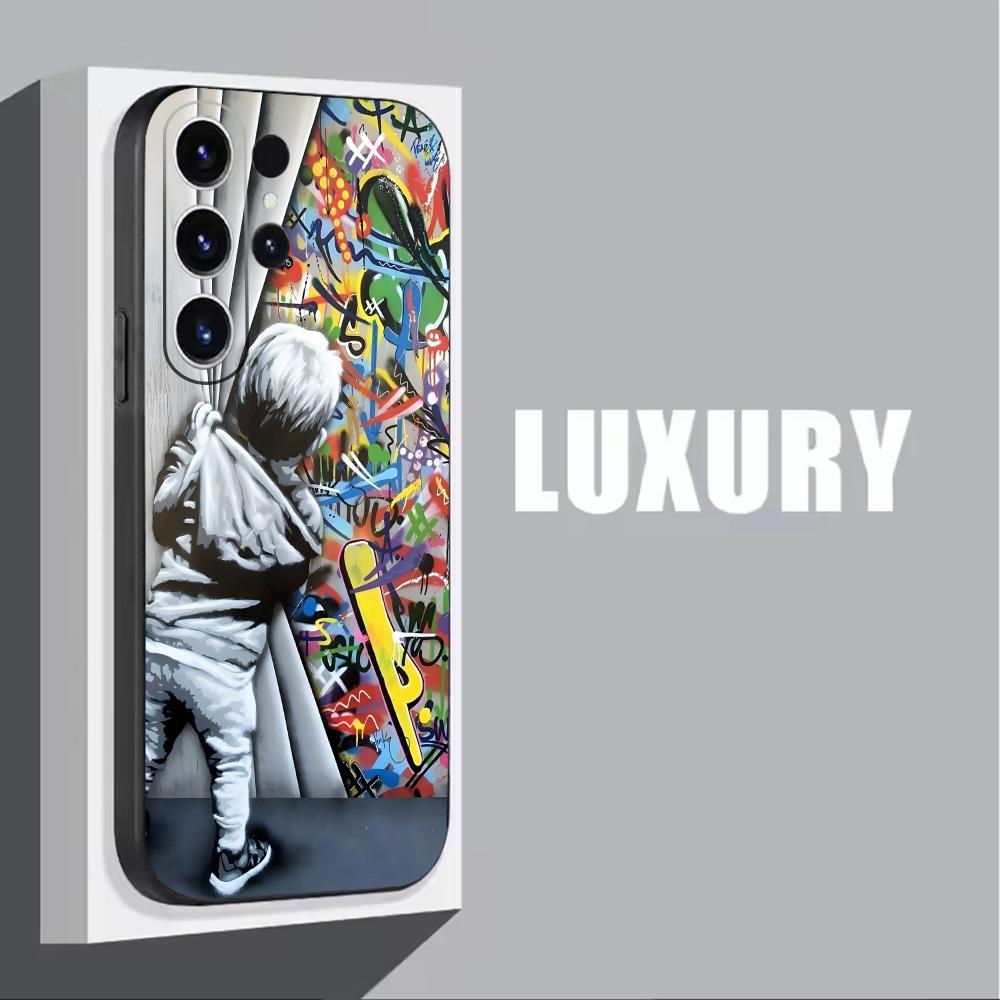 بانكسي جرافيتي آرت حافظة لهاتف - مراجعة Phone Cases Galaxy S23 وسعره