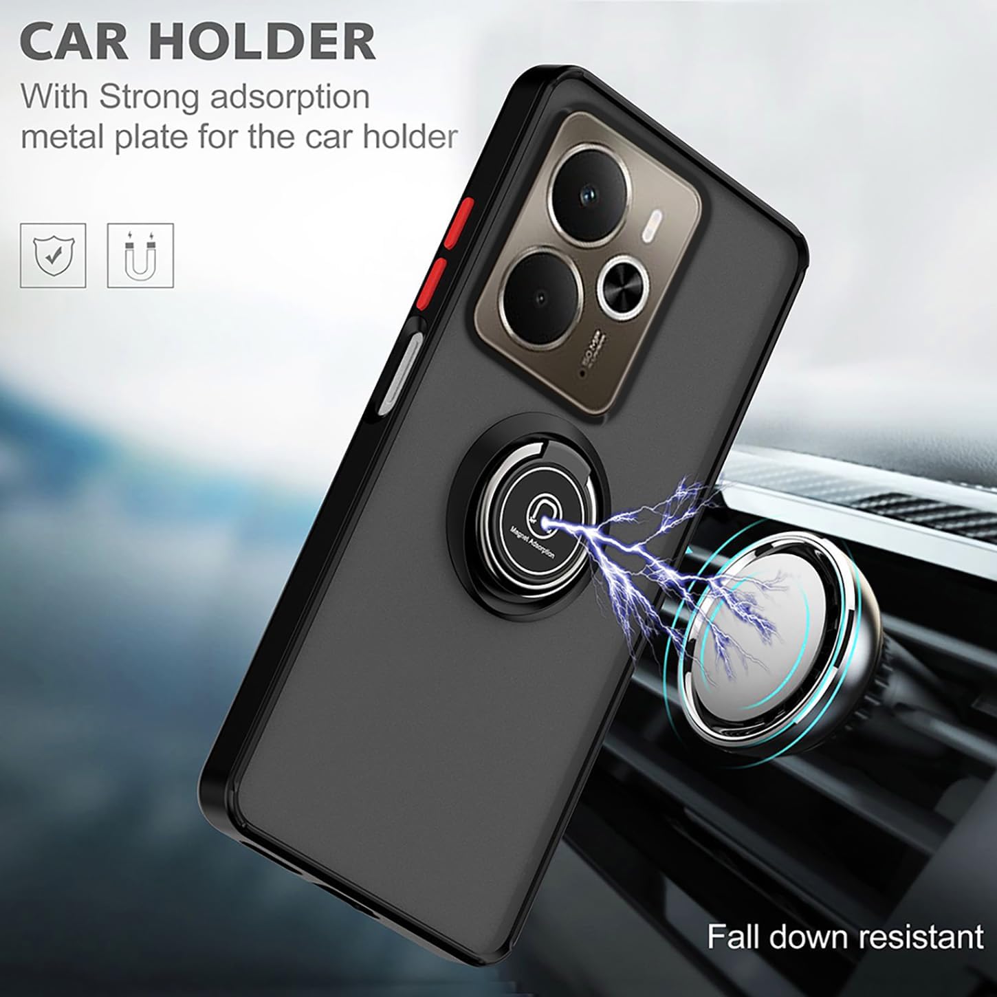 درع ماتي الحال بالنسبة Realme  - مراجعة Phone Cases Realme وسعره