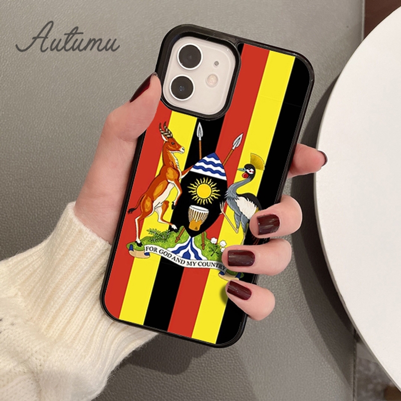 أوغندا العلم الوطني معطف الأسل - مراجعة Phone Cases Uganda وسعره