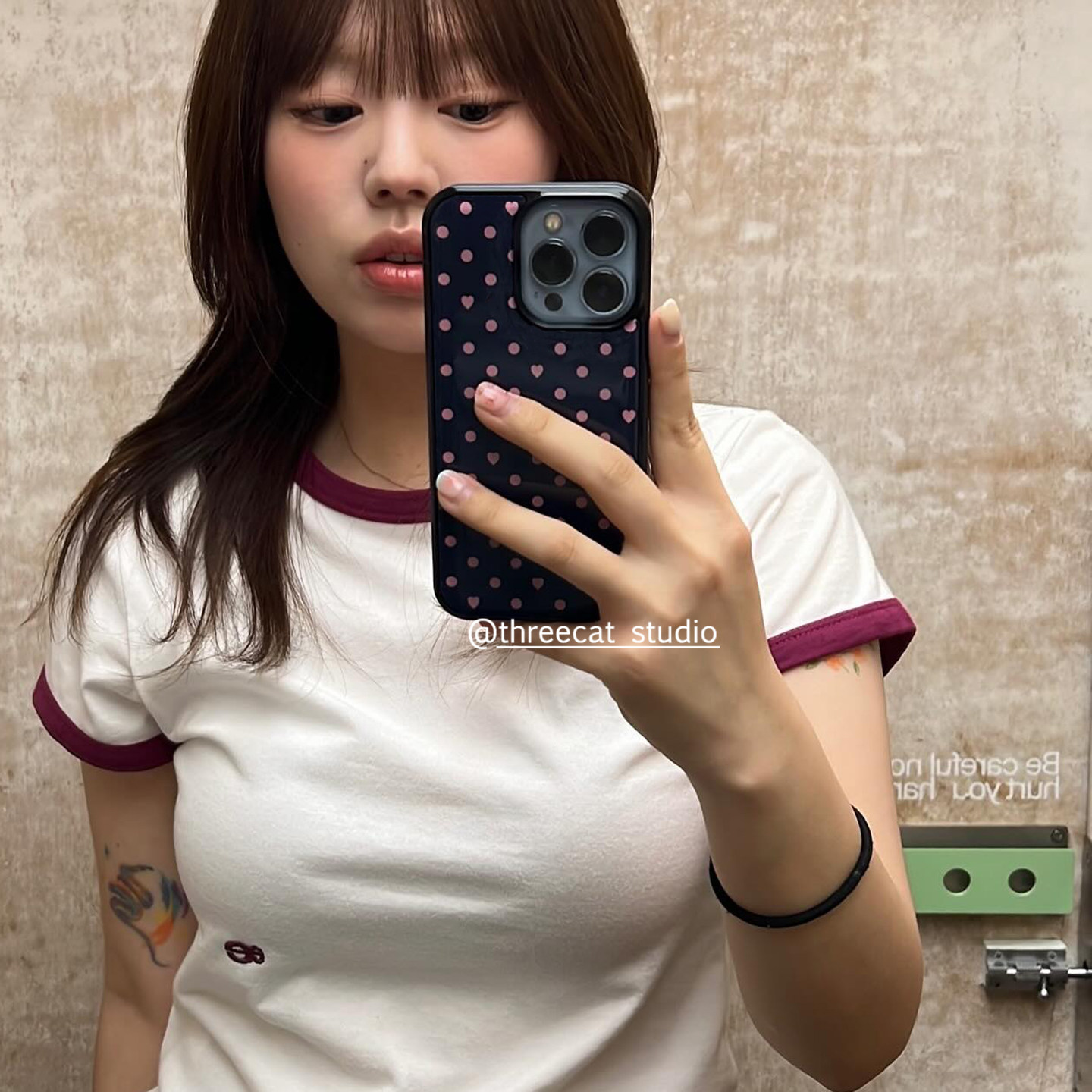 غطاء هاتف كوري ملون بنقاط البو - مراجعة Phone Cases Korean وسعره