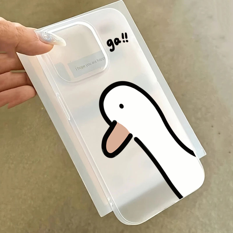 سوبر لطيف بطة الدجال ماتي شفاف - مراجعة Phone Cases Cute Iphone 13 وسعره