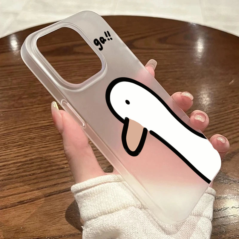 سوبر لطيف بطة الدجال ماتي شفاف - مراجعة Phone Cases Cute Iphone 13 وسعره