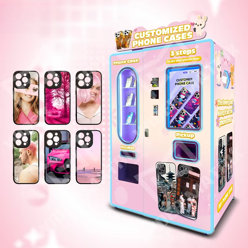 آلة بيع أغطية الهواتف من فودلا - مراجعة Phone Cases Vending Machine وسعره