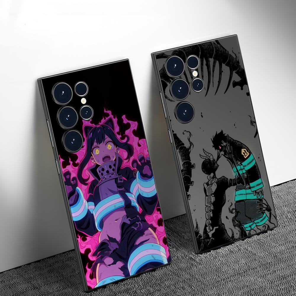 حافظة هاتف أنيمي F-Fire Force  - مراجعة Phone Cases Galaxy S23 وسعره