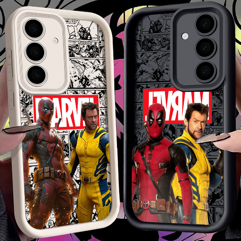 جرابات مارفل ديدبول وولفرين له - مراجعة Phone Cases Galaxy S23 وسعره