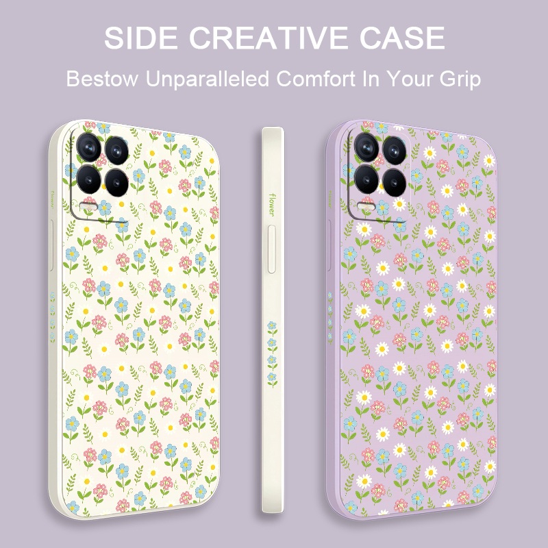 غطاء هاتف أنيق بتصميم زهور صغي - مراجعة Phone Cases Realme وسعره