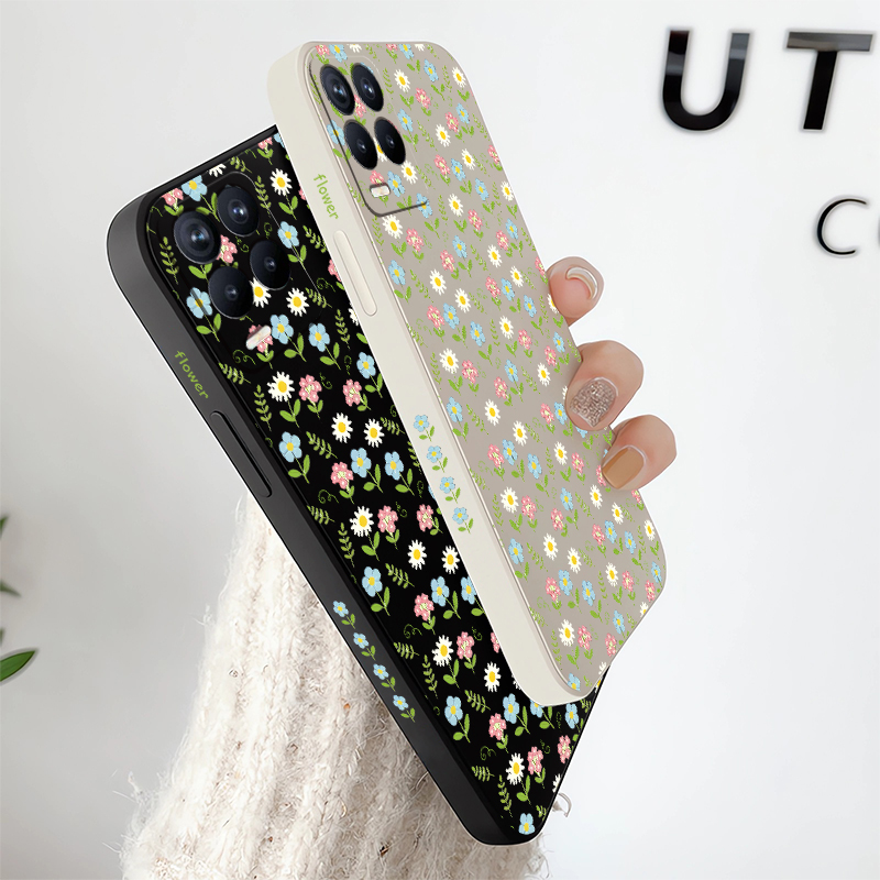 غطاء هاتف أنيق بتصميم زهور صغي - مراجعة Phone Cases Realme وسعره