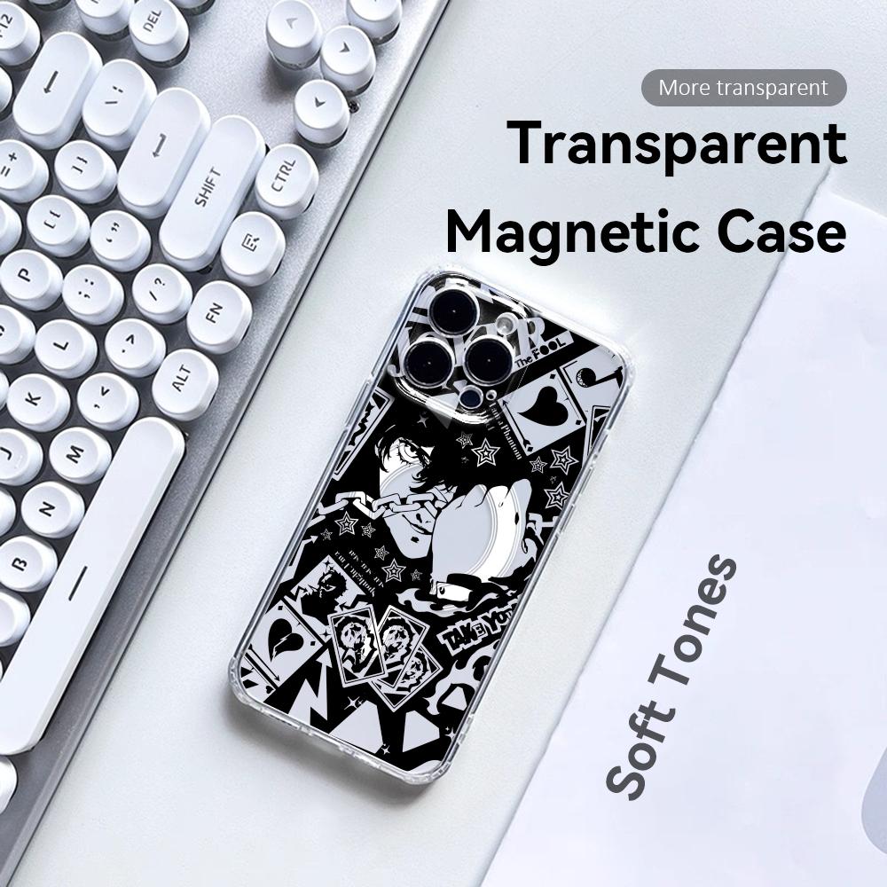 غطاء هاتف مغناطيسي شفاف بتصميم - مراجعة Phone Cases Apple وسعره