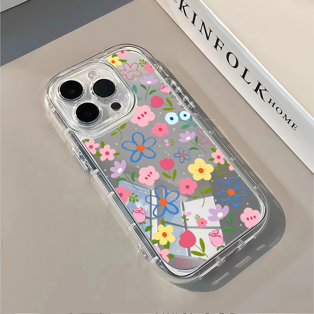 جراب هاتف بتصميم زهور على الطر - مراجعة Phone Cases Korean وسعره