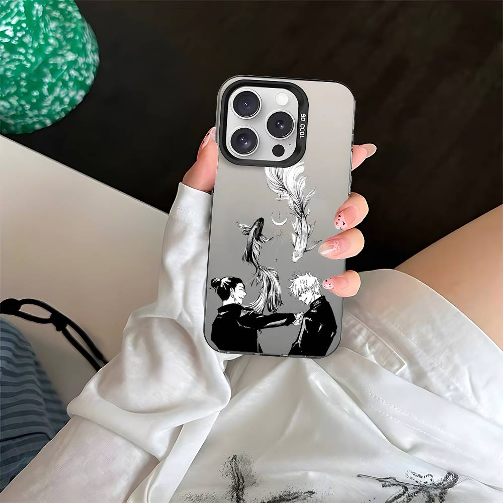 غطاء هاتف كلاسيكي بتصميم أنمي  - مراجعة Phone Cases Jujutsu Kaisen وسعره